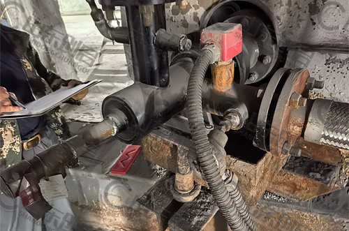 HK型冷渣机旋转接头案例 HK型冷渣机旋转接头案例