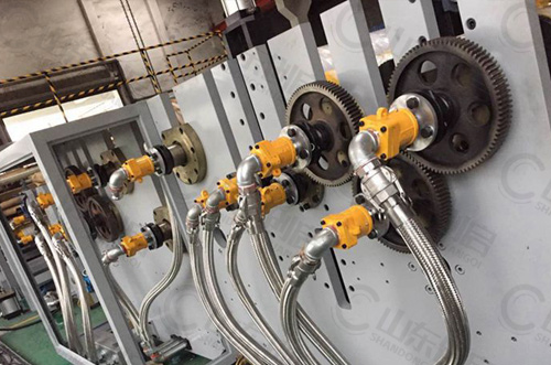 JF型薄膜挤出机机械密封旋转接头应用案例