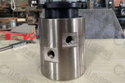 Y2型冷却液两通路旋转接头实物图