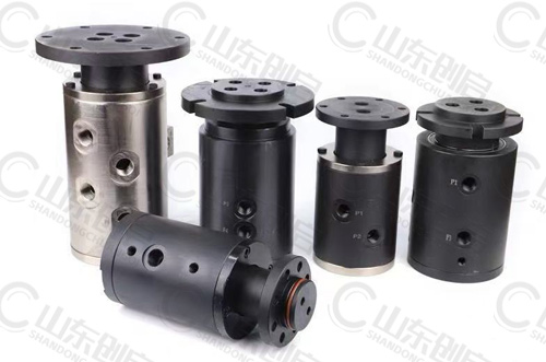 Y4型四通路液压旋转接头实物图