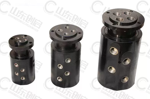 Y4型压缩空气四通路旋转接头实物图