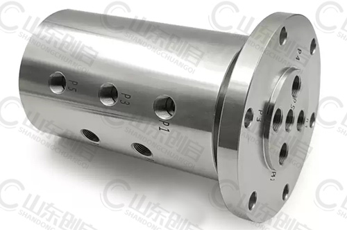 Y5型五通路通气旋转接头实物图